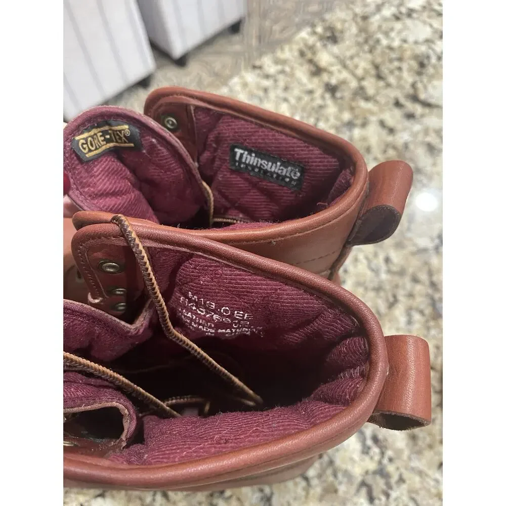 Vintage Cabela's Iron Ridge Leather GORE-TEX Insulated Boots Men’s 13 EE